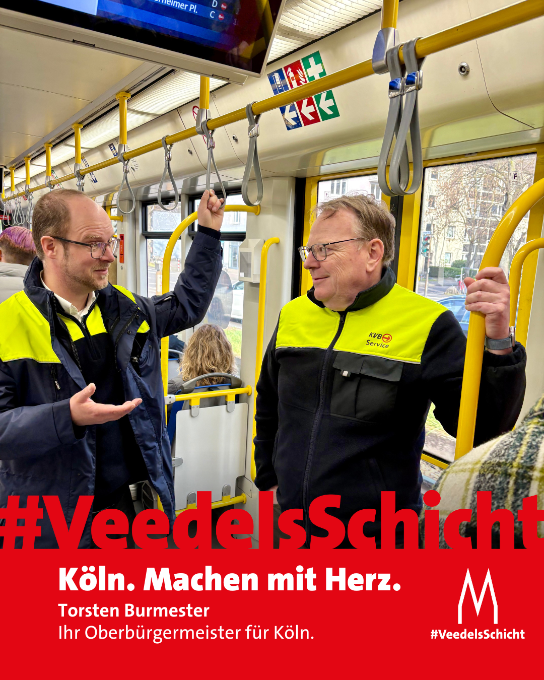 VeedelsSchicht bei der KVB